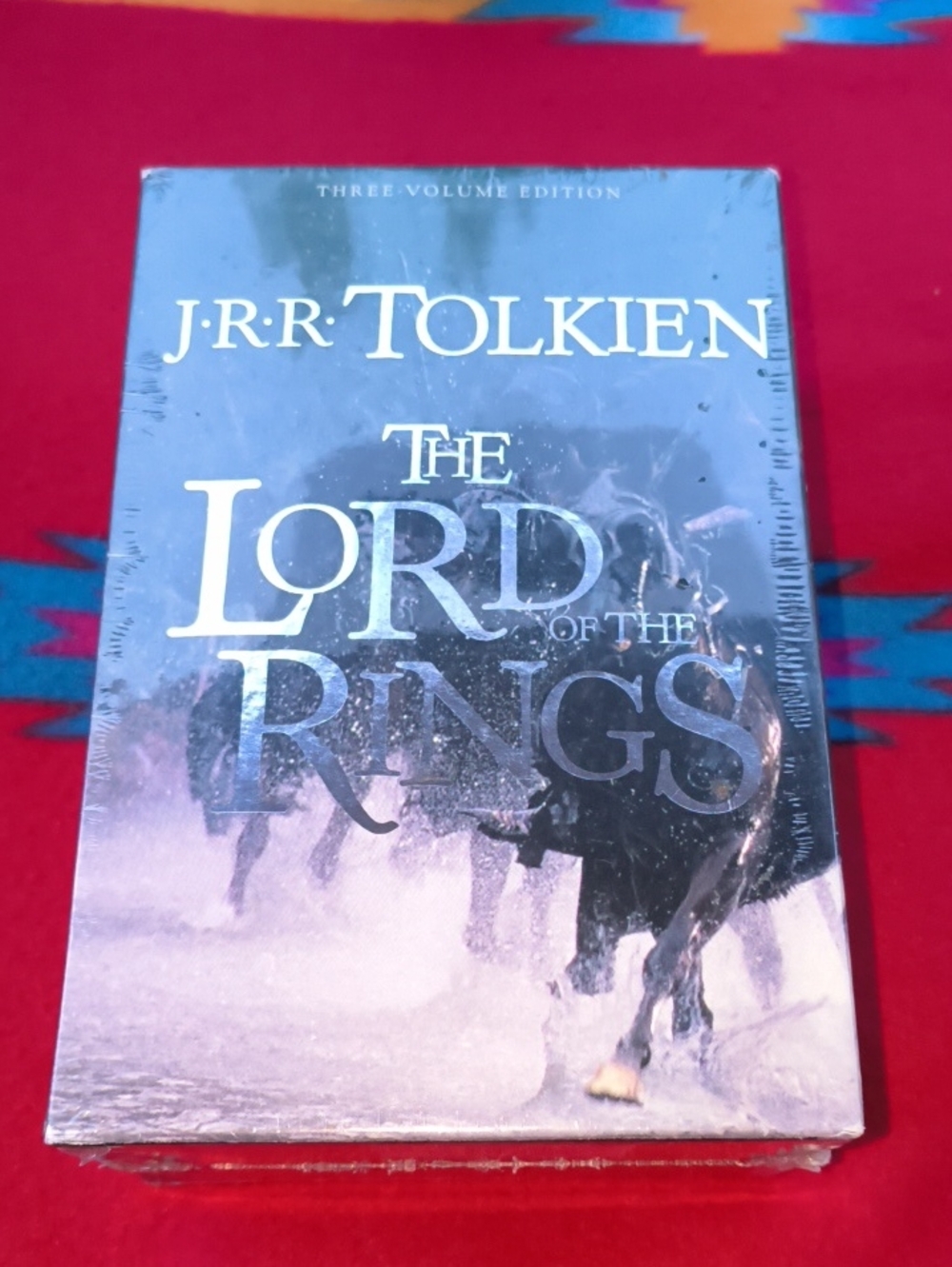 J.R.R. Tolkien The Lord of the Rings 3-Volume Hardcover Box Set 2001 New Sealed